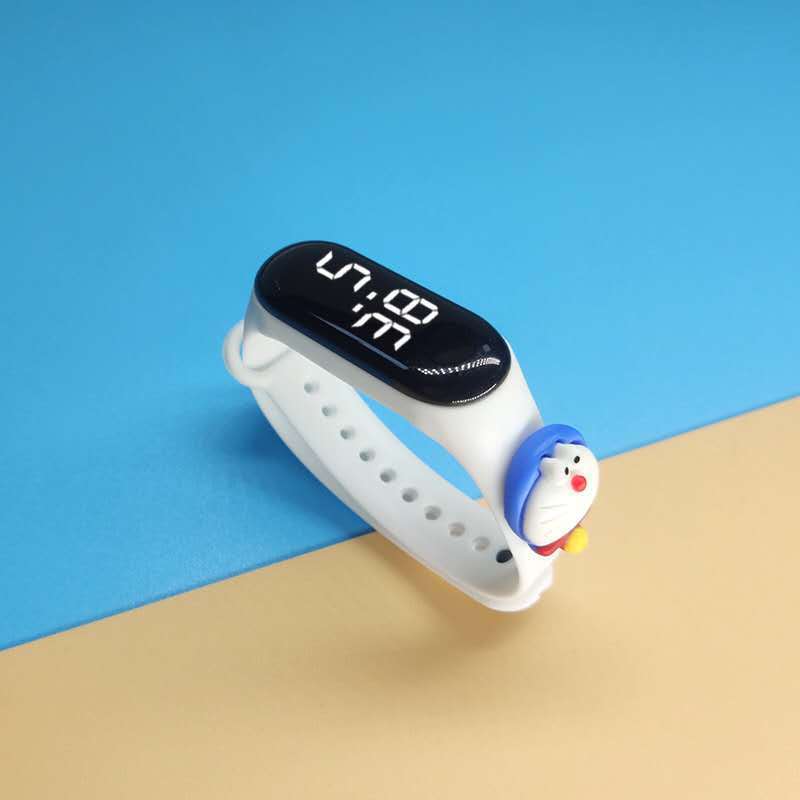 Đồng Hồ Led Có Hình Thú Cho Bé