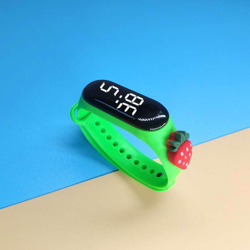 Đồng Hồ Led Có Hình Thú Cho Bé