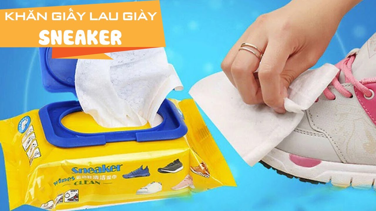 Gói 12 Miếng Khăn Lau Giày Sneaker