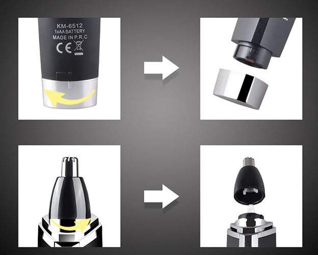 Máy Tỉa Lông Mũi Kemei Km-6512 Máy Tỉa Lông Mũi Kemei Km-6512