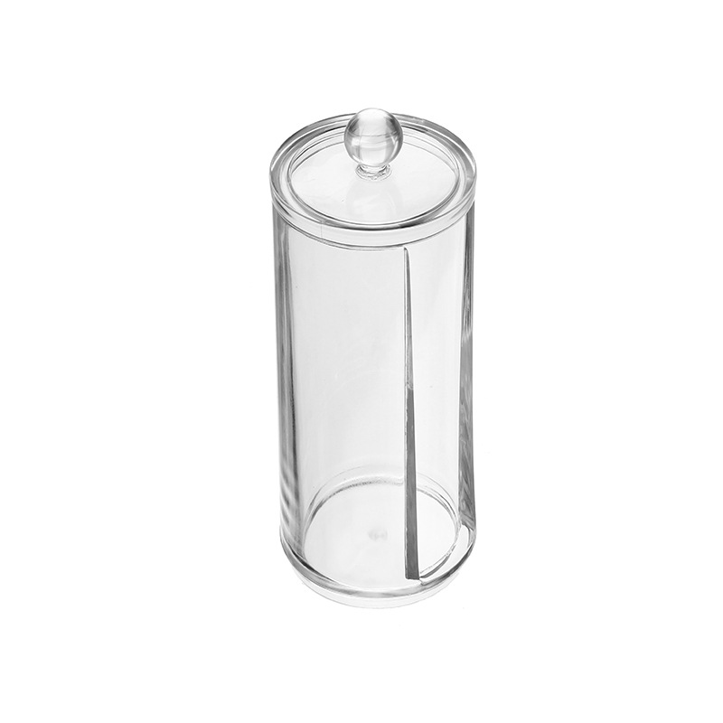 Hộp Nhựa Trong Đựng Bông Tẩy Trang