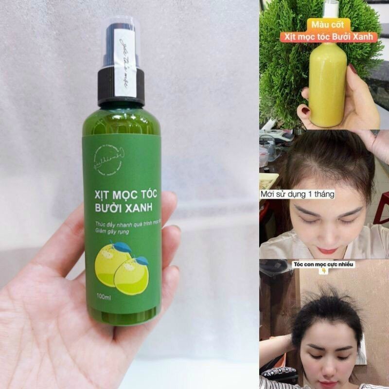 Xịt Mọc Tóc Bưởi Xanh 100Ml Giúp Kích Thích Mọc Tóc (T312) Xịt Mọc Tóc Bưởi Xanh 100Ml Giúp Kích Thích Mọc Tóc (T312)