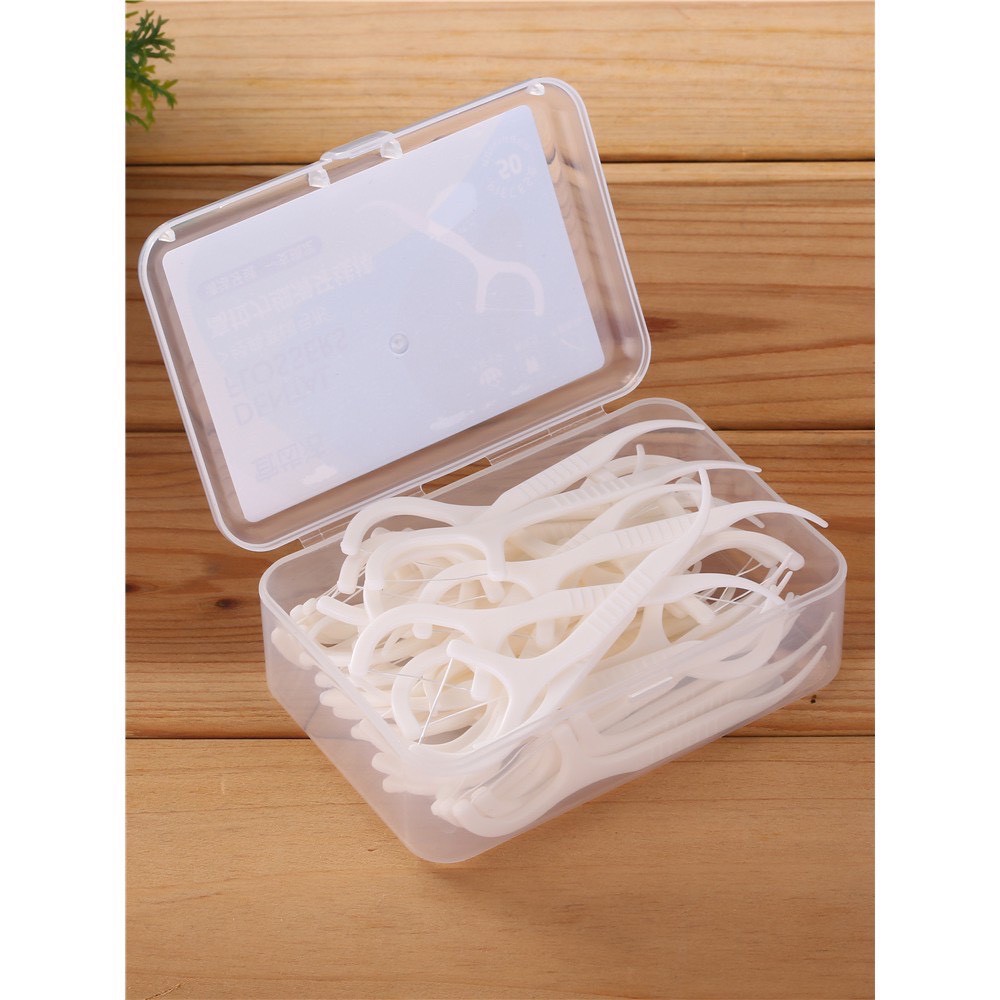 1 Hộp Tăm Chỉ Nha Khoa - Tiệt Trùng Vệ Sinh Răng Miệng Chất Lượng Cao