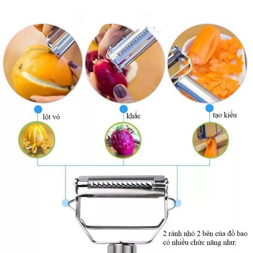 Dao Bào 2 Mặt Tiện Lợi Dao Bào 2 Mặt Tiện Lợi