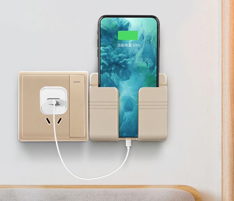 Kệ Dán Tường Đựng Điện Thoại Để Sạc Pin Kệ Dán Tường Đựng Điện Thoại Để Sạc Pin