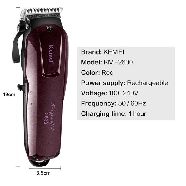 Tông Đơ Kemei KM-2600