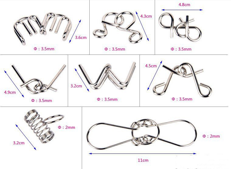 Bộ 8 Món Trò Chơi Trí Tuệ Nhật Bản