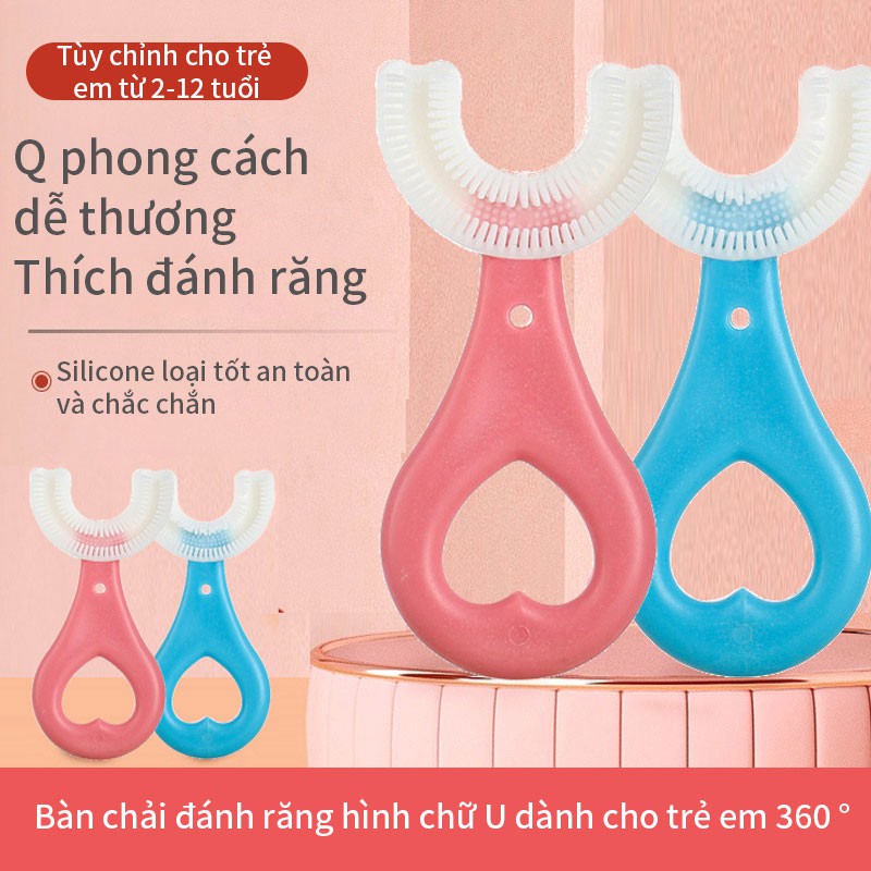 Bàn Chải Đánh Răng Hình Chữ U Cho Bé