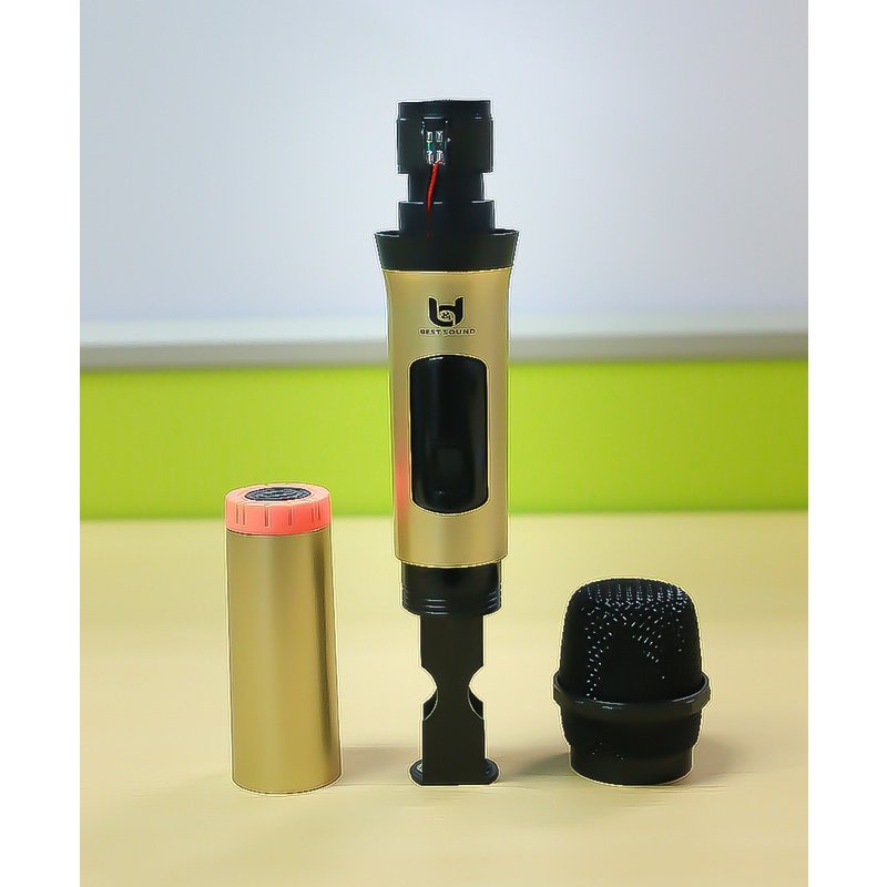Micro Karaoke Không Dây Model V-W003 - 1 Mic Best Sound