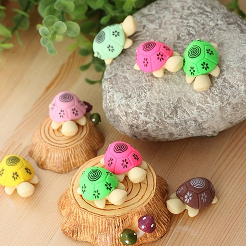 Combo 2 Gôm Tẩy Hình Chú Rùa Combo 2 Gôm Tẩy Hình Chú Rùa