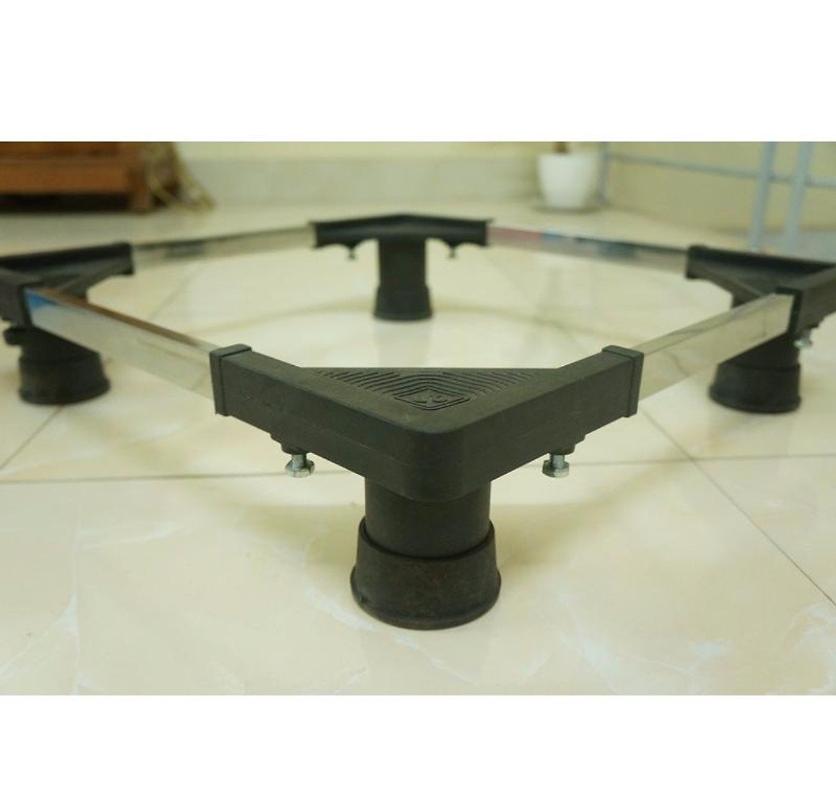 Kệ Chân Đỡ Máy Giặt - Tủ Lạnh Inox Tăng Giảm Các Chiều Đa Năng