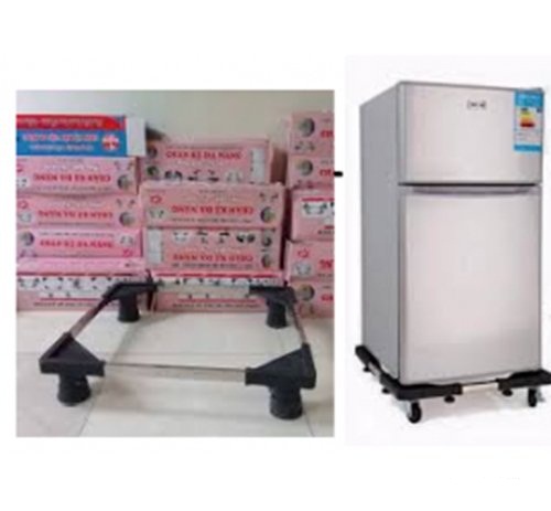 Kệ Chân Đỡ Máy Giặt - Tủ Lạnh Inox Tăng Giảm Các Chiều Đa Năng