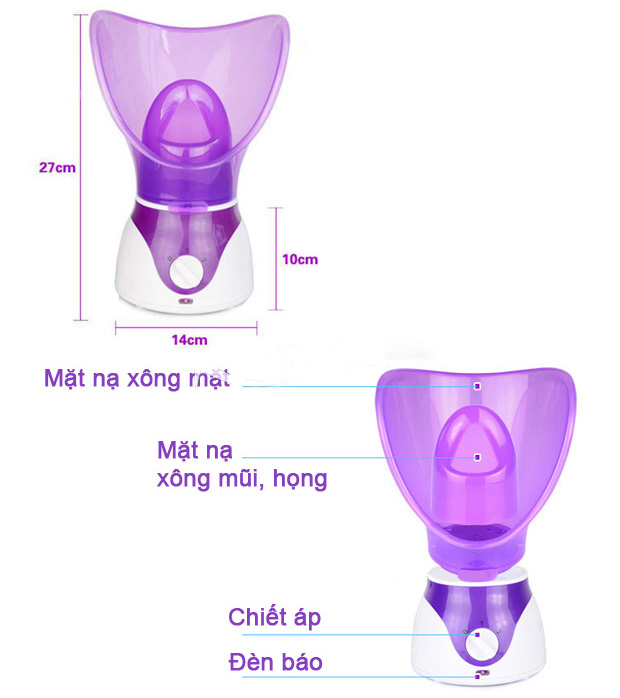 Máy Xông Hơi Mặt Mini Tại Nhà