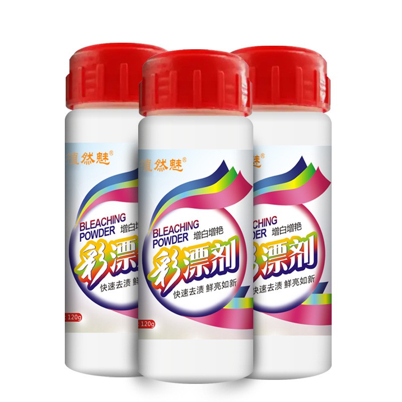 Chai Bột Tẩy Trắng Quần Áo Bleaching Powder 120G Chai Bột Tẩy Trắng Quần Áo Bleaching Powder 120G