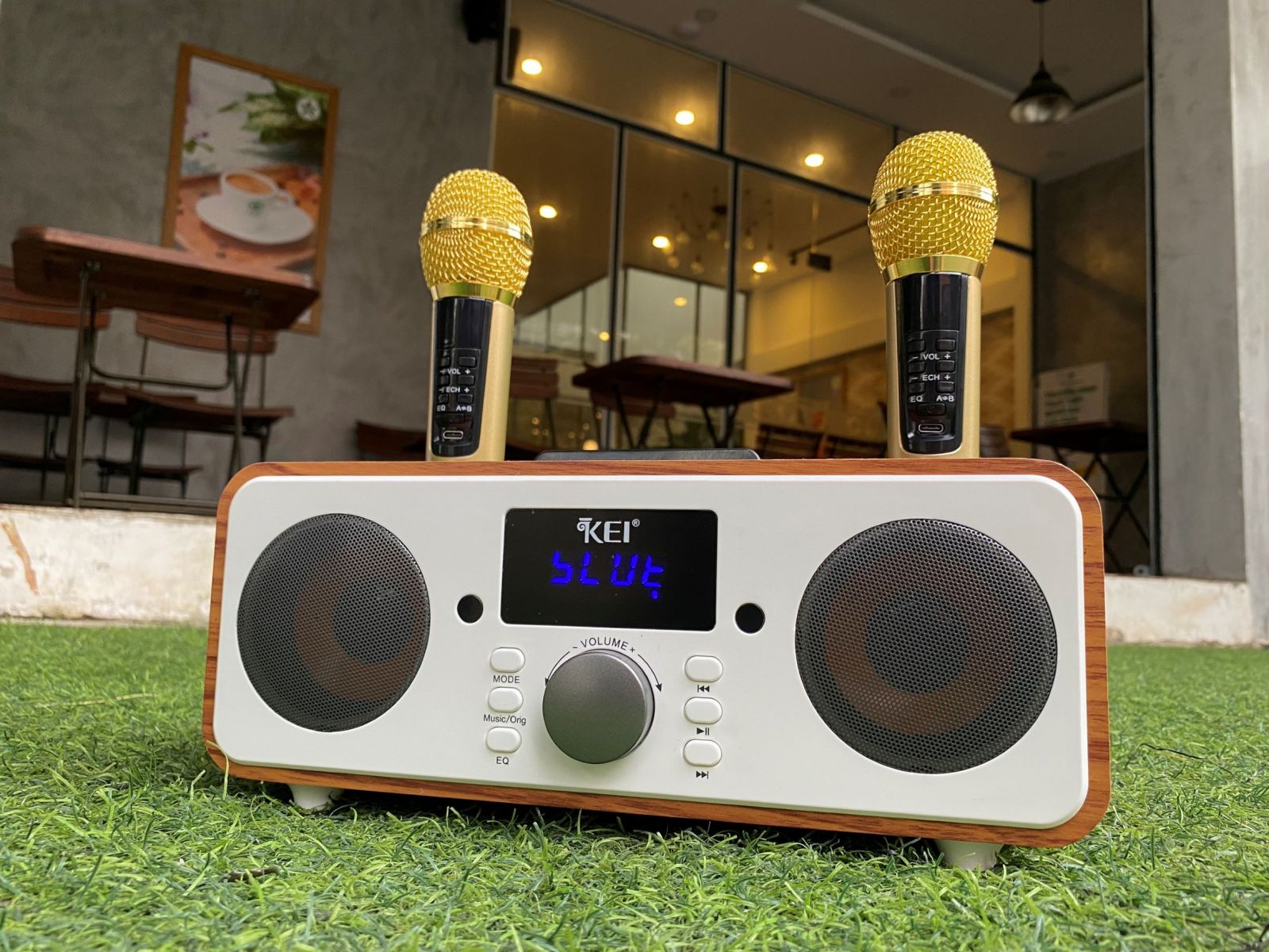 Loa Bluetooth Karaoke Kei K06