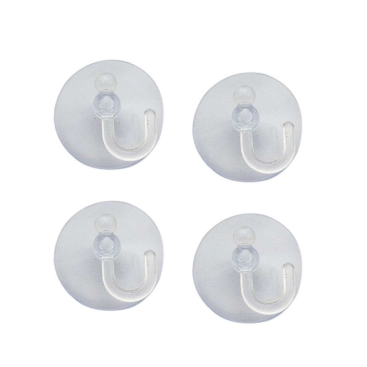 Combo 10 Móc Hút Trong Suốt 3Cm Combo 10 Móc Hút Trong Suốt 3Cm
