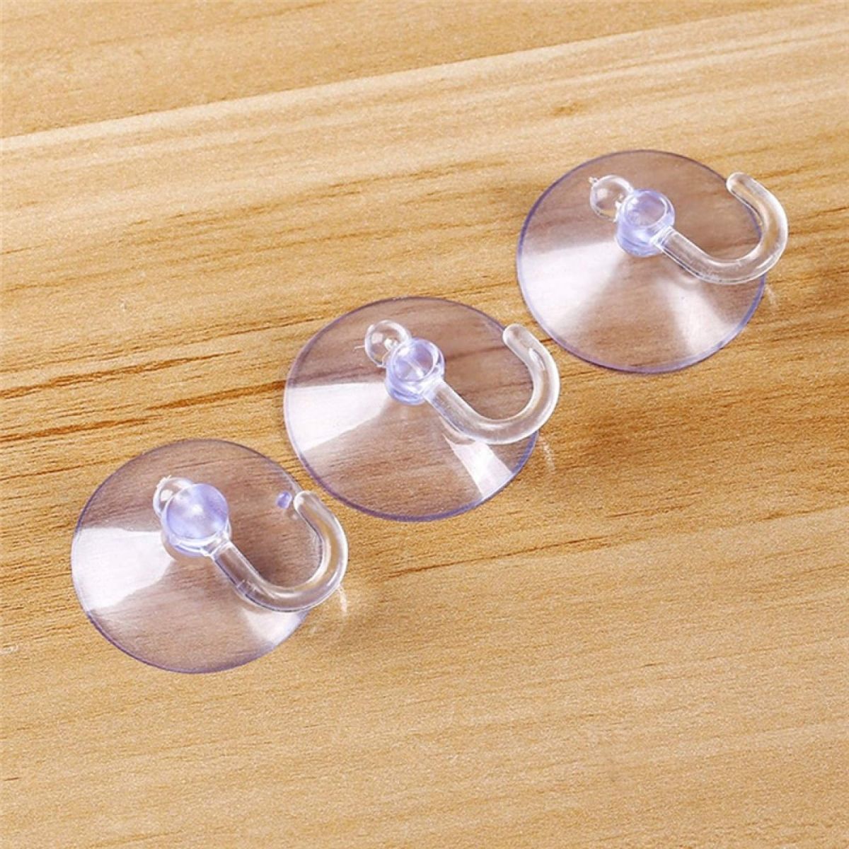 Combo 10 Móc Hút Trong Suốt 3Cm Combo 10 Móc Hút Trong Suốt 3Cm