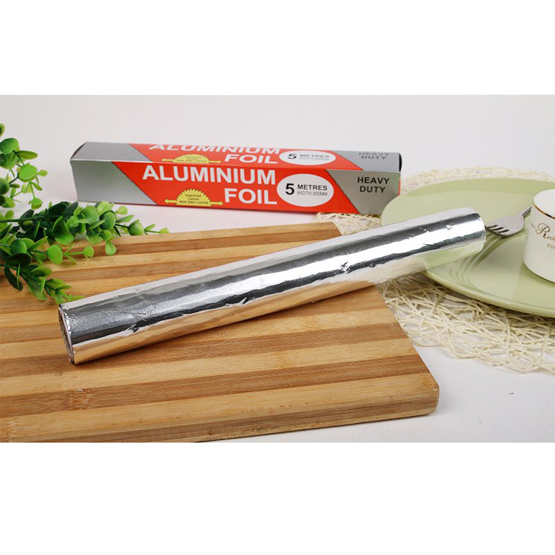 Cuộn Giấy Bạc Bọc Thực Phẩm Aluminium 5m X 30Cm Cao Cấp Cuộn Giấy Bạc Bọc Thực Phẩm Aluminium 5m X 30Cm Cao Cấp