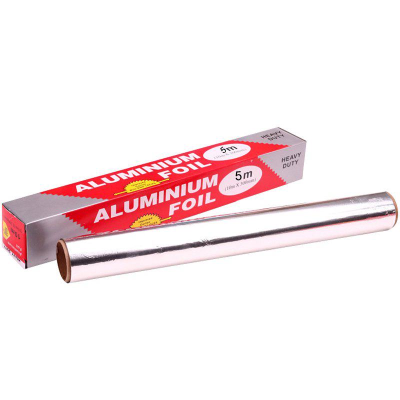 Cuộn Giấy Bạc Bọc Thực Phẩm Aluminium 5m X 30Cm Cao Cấp Cuộn Giấy Bạc Bọc Thực Phẩm Aluminium 5m X 30Cm Cao Cấp