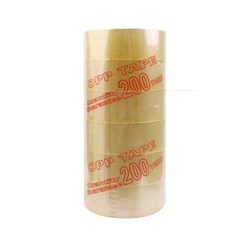Bộ 6 Cuộn Băng Keo Trong 200 Yard Loại 2kg Bộ 6 Cuộn Băng Keo Trong 200 Yard Loại 2kg