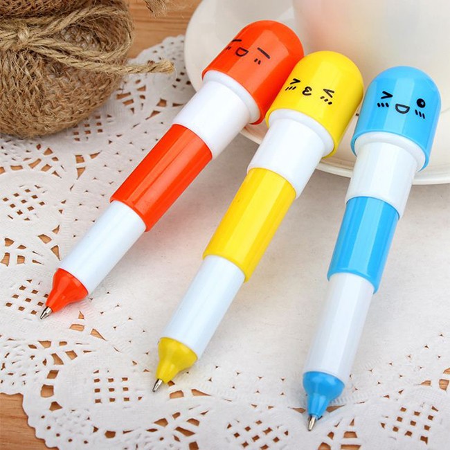 Bút Bi Viên Thuốc Mặt Cười Bút Bi Viên Thuốc Mặt Cười