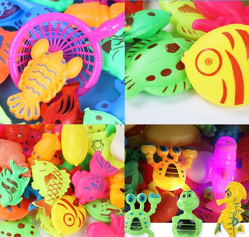 Bộ Đồ Chơi Bể Phao Câu Cá An Toàn Cho Bé + Tặng Kèm Bơm