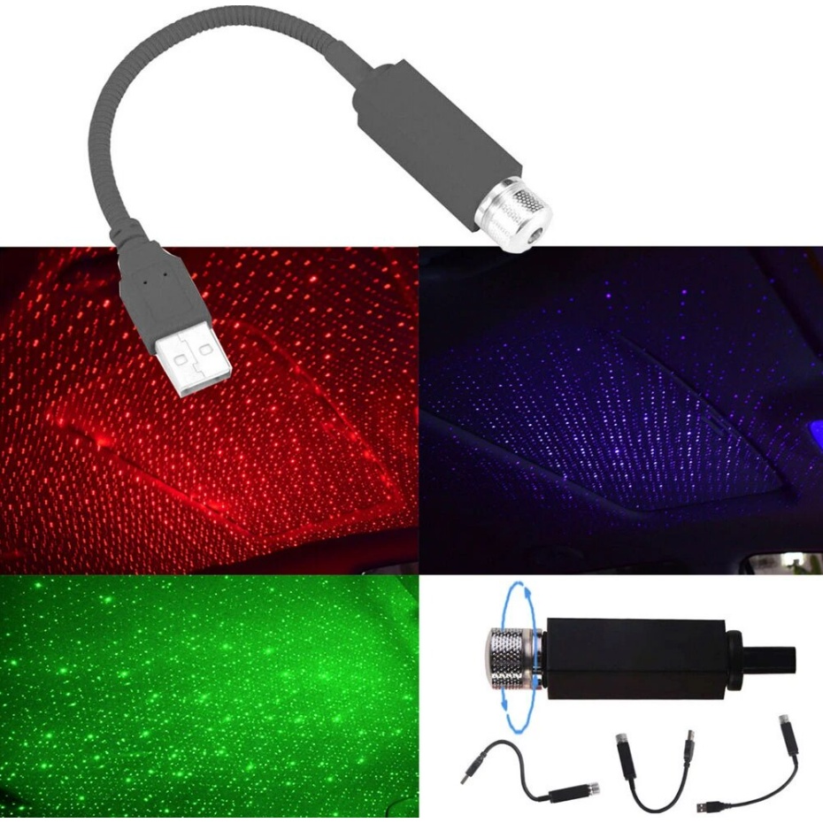 Đèn Trang Trí Sao Tia Laser Nguồn Usb (Xanh Và Đỏ) Đèn Trang Trí Sao Tia Laser Nguồn Usb (Xanh Và Đỏ)