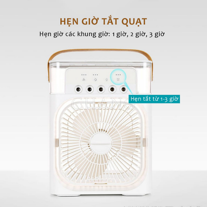Quạt Hơi Nước Vuông Air Cooler Fan Mẫu 2023