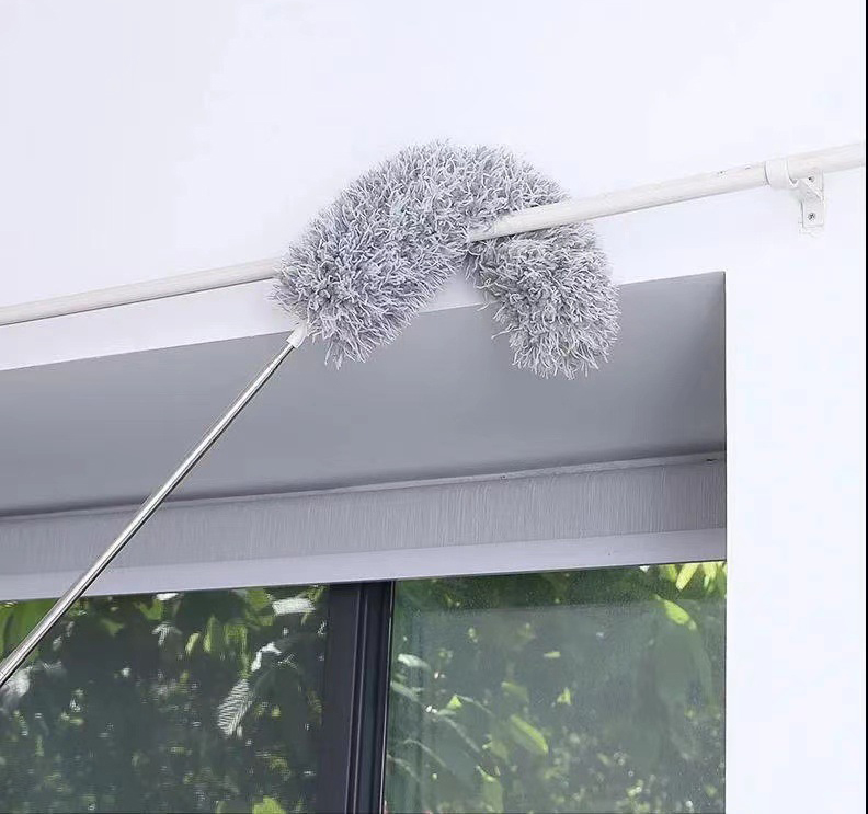 Chổi Quét Trần Làm Sạch Màng Nhện Cáng Dài Xếp Gọn