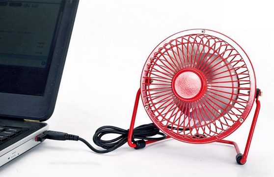 Quạt Lồng Sắt Để Bàn Usb Mini Nhỏ Gọn Siêu Mát
