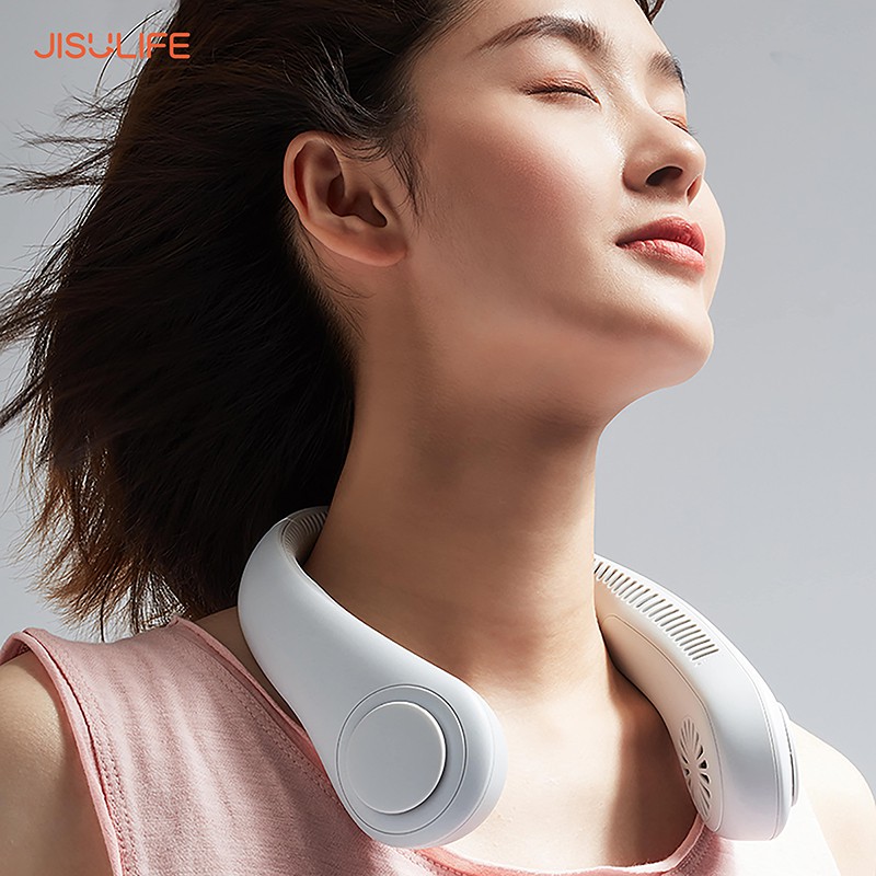 Quạt Đeo Cổ Không Cánh Sạc Usb