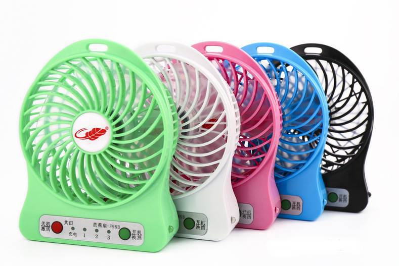 Quạt 3 Tốc Độ Dùng Pin Sạc Siêu Mát