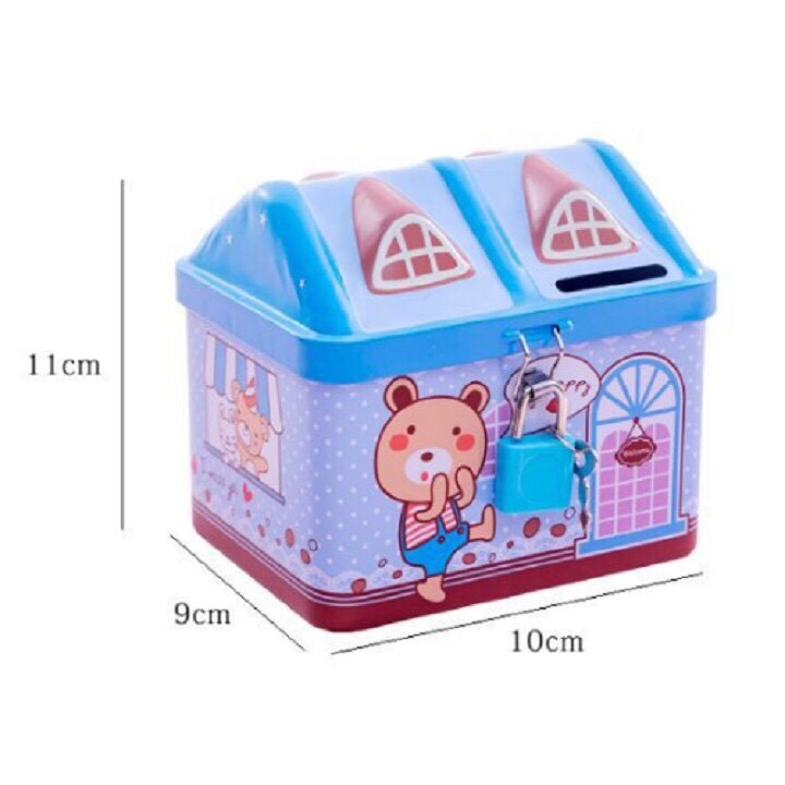 Két Sắt Hình Ngôi Nhà Cho Bé 12910cm