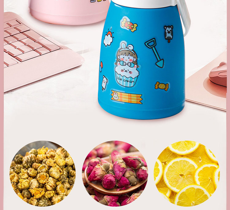 Bình Thủy Tinh Bọc Nhựa 500Ml Kèm Sticker Bình Thủy Tinh Bọc Nhựa 500Ml Kèm Sticker