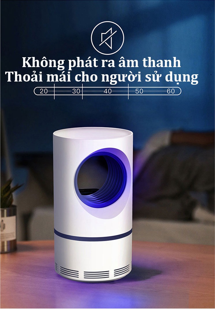 Đèn Bắt Muỗi Siêu Tốc Led 5W Có Quạt Hút - Ks 808 Đèn Bắt Muỗi Siêu Tốc Led 5W Có Quạt Hút - Ks 808