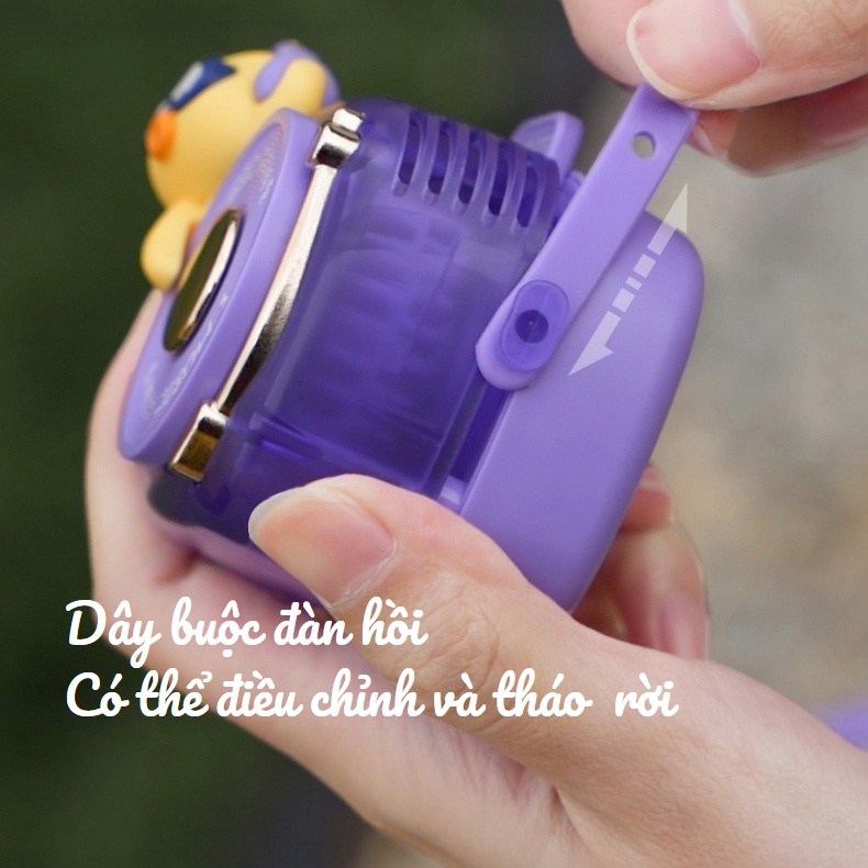 Quạt Đeo Cổ Dj Sạc Usb