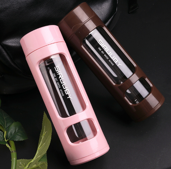 Bình Nước 2 Lớp Chống Vỡ 500Ml