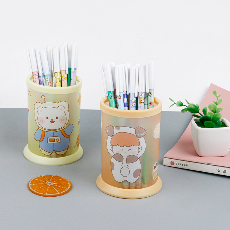 Lọ Đụng Bút Bằng Nhựa Hình Gấu