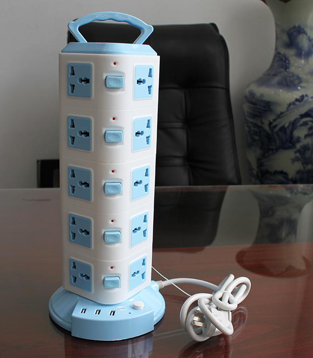 Ổ Điện Đa Năng 5 Tầng 20 Ổ Cắm 3 Cổng USB Ổ Điện Đa Năng 5 Tầng 20 Ổ Cắm 3 Cổng USB
