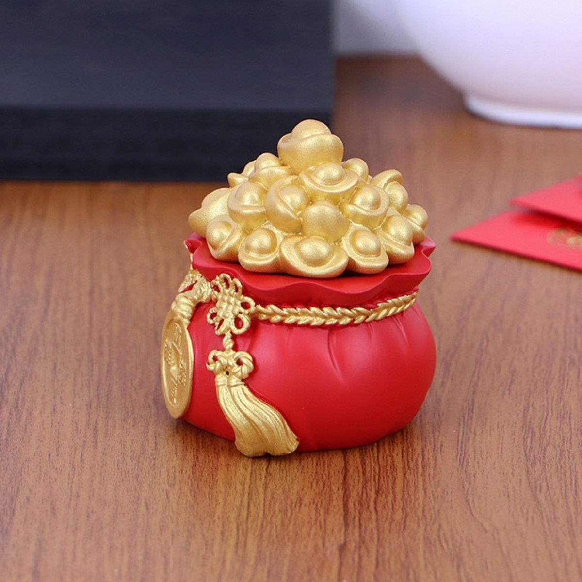 Túi Vàng Thần Tài 6X5.5Cm