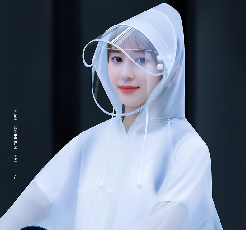 Áo Mưa Eva Loại Xin Có Kính Che Mưa