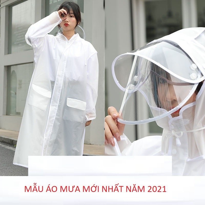 Áo Mưa Eva Loại Xin Có Kính Che Mưa