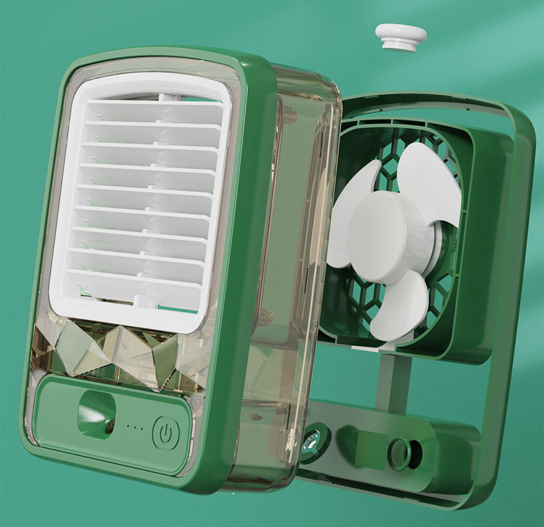 Quạt Phun Sương Tạo Độ Ẩm Mini