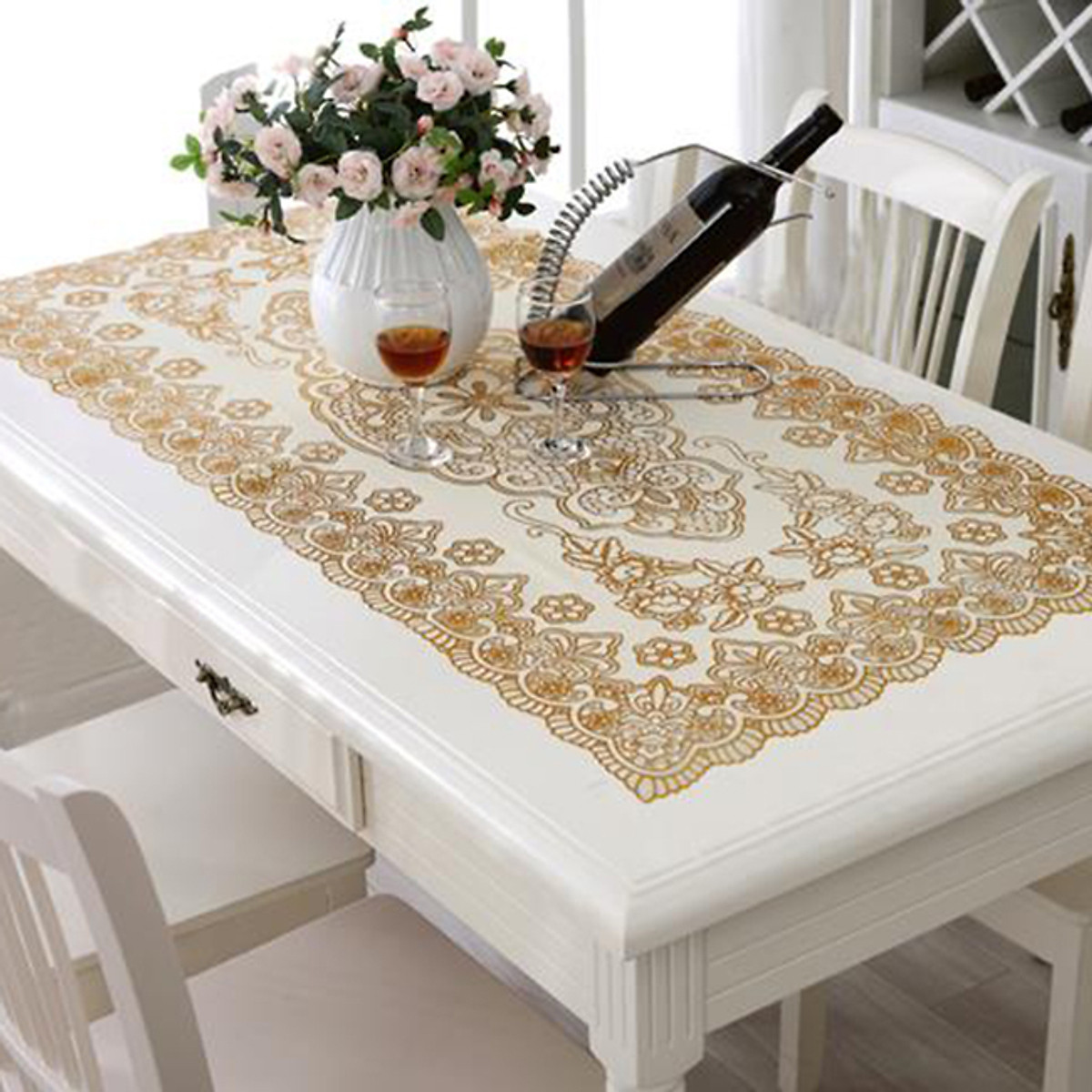 Khăn Trải Bàn Hình Chữ Nhật 47x30Cm Khăn Trải Bàn Hình Chữ Nhật 47x30Cm