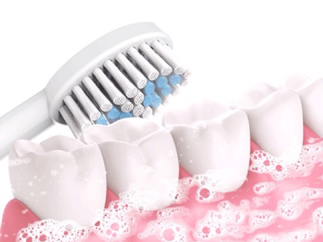 Bàn Chải Đánh Răng Điện Worms (2 Đầu Thay Thế)