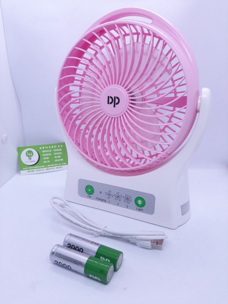 Quạt Tích Điện Dp 7605 - Cao 27Cm Rộng 21 Cm