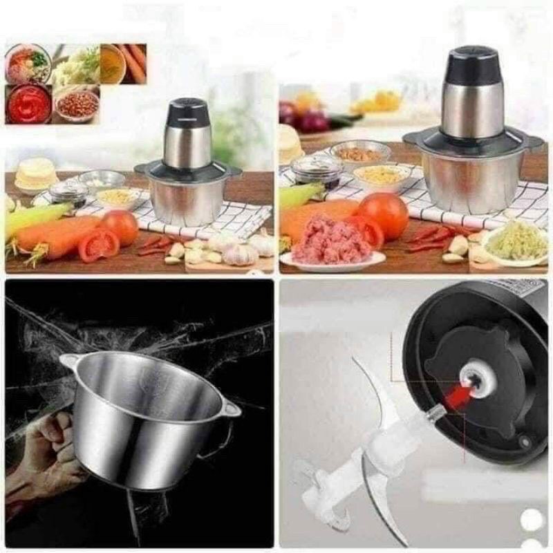 Máy Xay Thịt, Xay Giò Chả Sus 304 Lưỡi Inox Ko Gỉ Công Suất Lớn(Toàn Thân Inox Xịn) Máy Xay Thịt, Xay Giò Chả Sus 304 Lưỡi Inox Ko Gỉ Công Suất Lớn(Toàn Thân Inox Xịn)