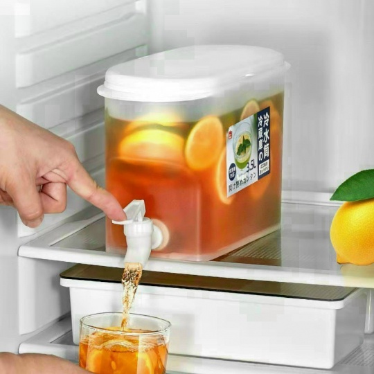 Bình Đựng Nước Trái Cây Có Vòi Để Tủ Lạnh 3,5L (Hàng Vn)