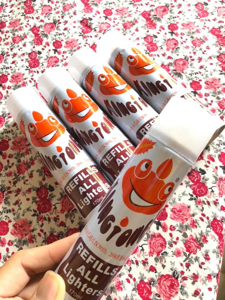 Bình Gas Mini 170Ml Dùng Xài Hộp Quẹt Gas Bình Gas Mini 170Ml Dùng Xài Hộp Quẹt Gas