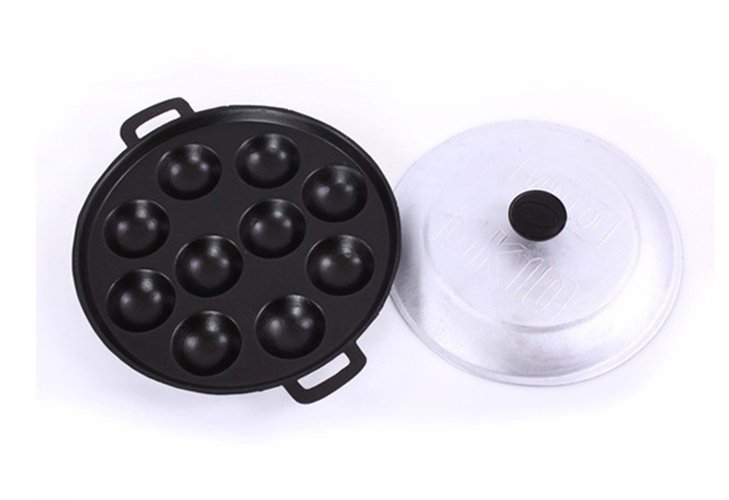 Khuôn Đổ Bánh Khọt 10 Lỗ Cao Cấp Khuôn Đổ Bánh Khọt 10 Lỗ Cao Cấp